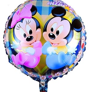 Шар фольга Микки Минни Маус малыши с гелием 45см Шар фольга Микки Минни Маус малыши с гелием 45см