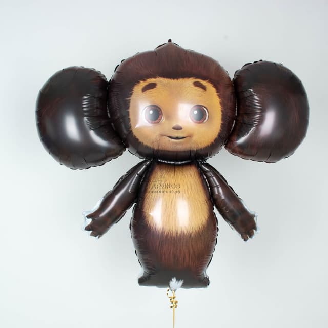 Шар фольгированный 46 " / 116 см «Чебурашка», фигура Шар фольгированный 46 " / 116 см «Чебурашка», фигура