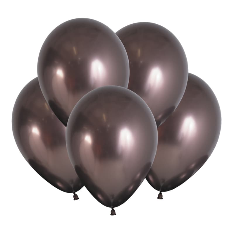 Шар хром трюфель 5"