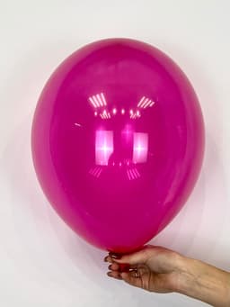 Шар кристалл фуксия 30 см (для даблстафф)