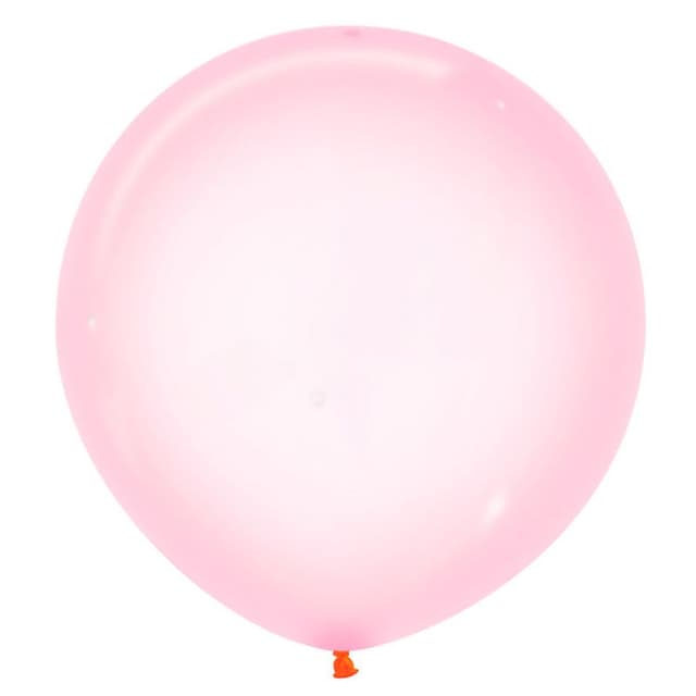 Шар кристалл пастель розовый 24"/ 60 см Шар кристалл пастель розовый 24"/ 60 см