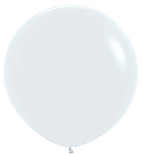 Шар Пастель Белый 24" / 60 см джимар