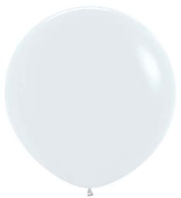 Шар Пастель Белый 24" / 60 см