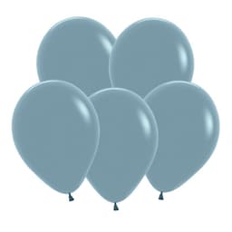 Шар пастель лазурный голубой 30 см