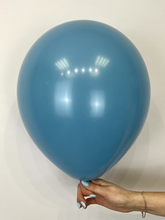 Шар пастель лазурный синий 12"/30 см Шар пастель лазурный синий 12"/30 см