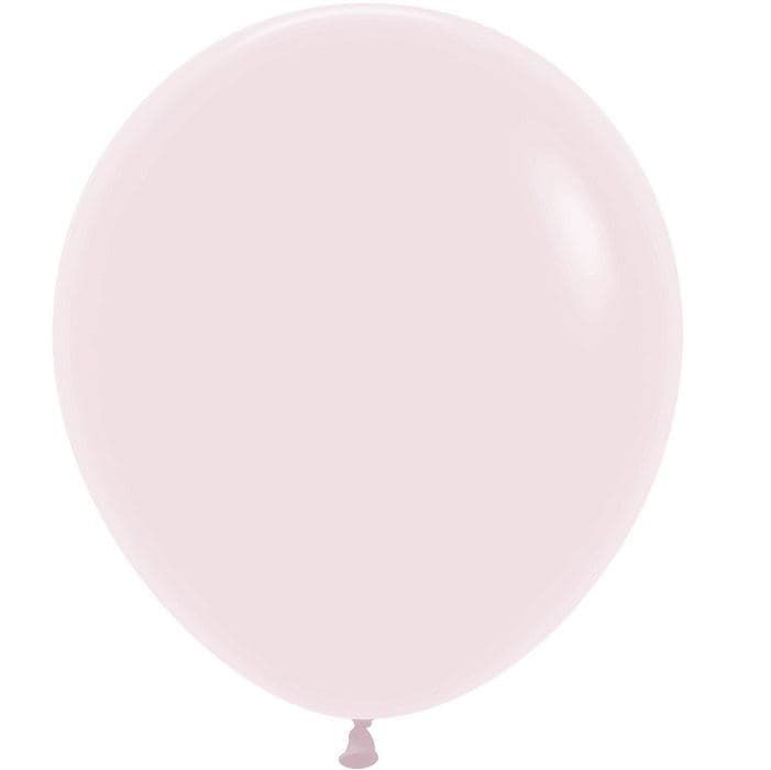 Шар пастель Макарунс нежно-розовые 45 см