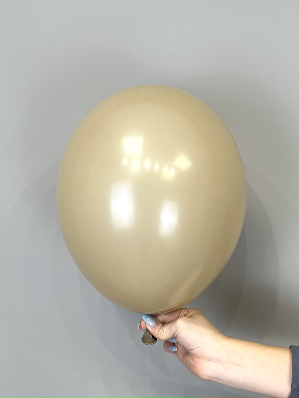 Шар пастель миндаль / almond 30 см