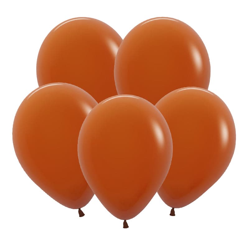 Шар пастель оранжевый закат 30 см