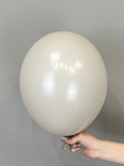 Шар пастель теплый серый / warm grey 30 см