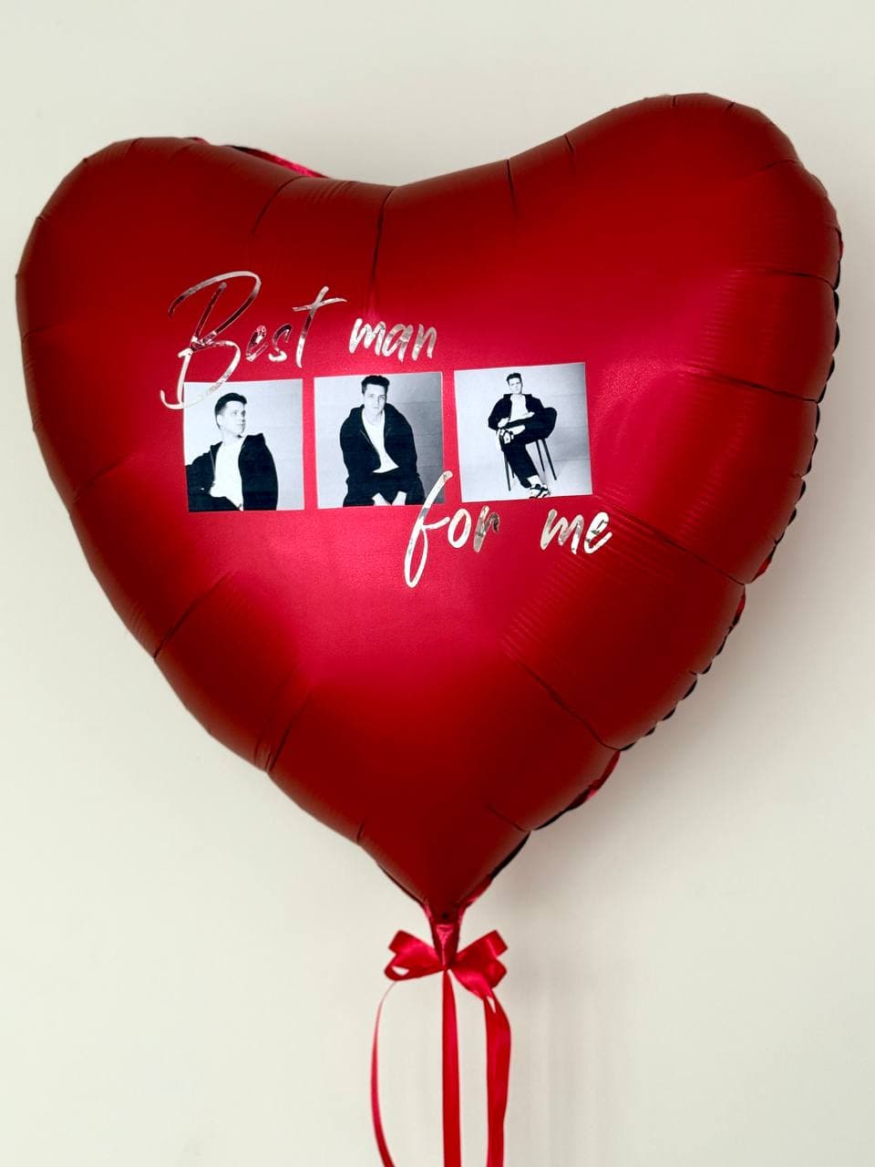 Шар с фотографией «Лучшему мужчине»