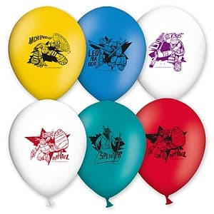 Шар с рис 12" Черепашки -Ниндзя/