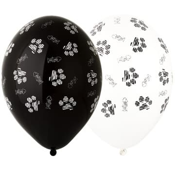 Шар с рис 14" Котики Лапки / 36 см