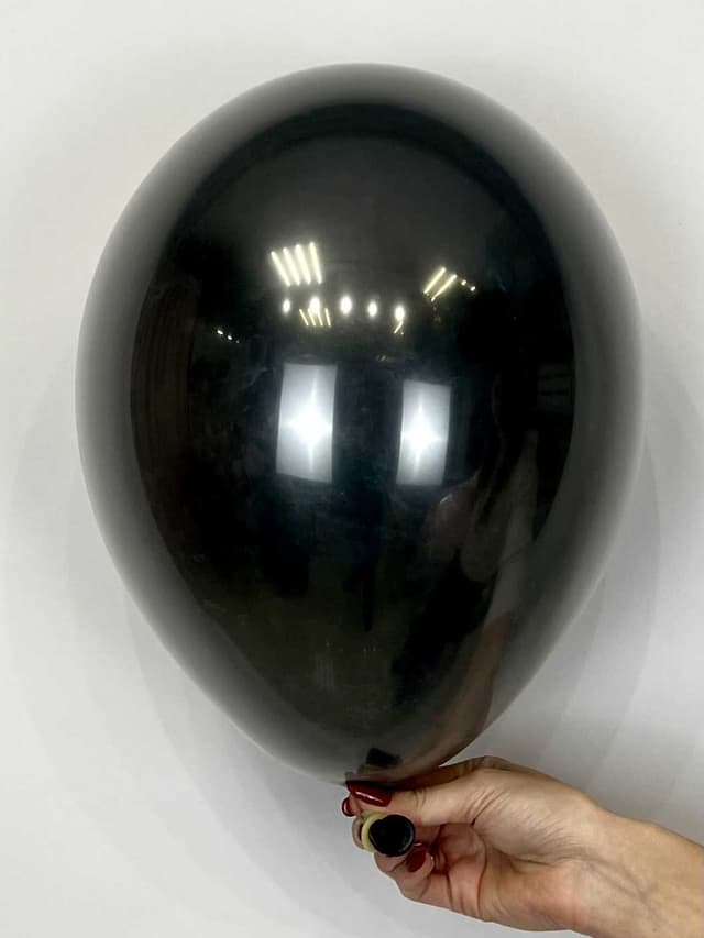 Шар стекло (шар в шаре) Черный пастель + прозрачный 30 см Шар стекло (шар в шаре) Черный пастель + прозрачный 30 см