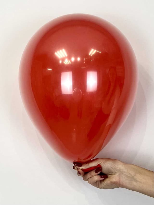 Шар стекло (шар в шаре) Красный пастель + прозрачный 30 см Шар стекло (шар в шаре) Красный пастель + прозрачный 30 см