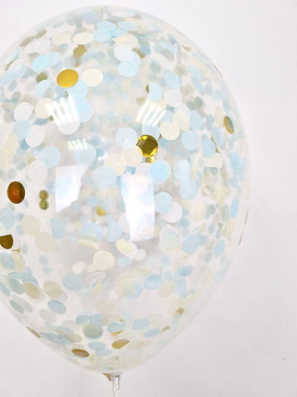 Шарик с конфетти (облака)