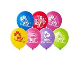 Шелк 12"30см С Днём Рождения