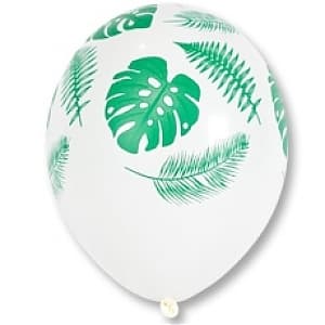 Шелк. пастель 14" Листья тропические Шелк. пастель 14" Листья тропические