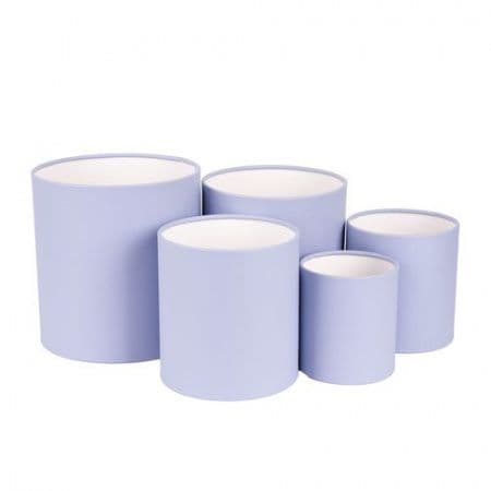 Шляпная коробка L (18 х 18 см) большая, сиреневый Шляпная коробка L (18 х 18 см) большая, сиреневый