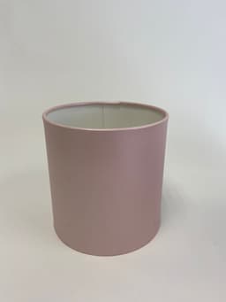 Шляпная коробка M (розовый) средняя 17.5 х 18h см