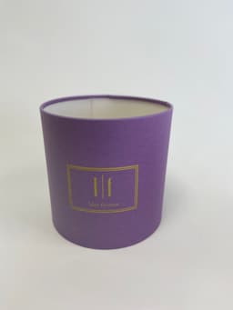 Шляпная коробка M (сиреневая) средняя 17.5 х 18h см