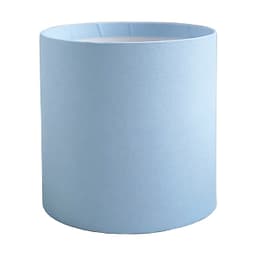 Шляпная коробка XXS (голубая) очень маленькая 10 х 10h см