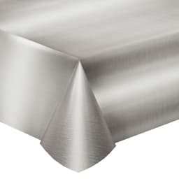 Скатерть фольгированная "Делюкс" Серебро 2,74*1,37 м