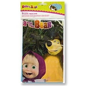 Скатерть п/э Маша и Медведь 1,2м*1,8м