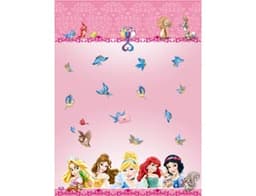 Скатерть п/э Принцессы и жив.1,2х1,8м/Р