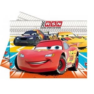Скатерть п/э Тачки Гонщики 1,2*1.8 м/А Скатерть п/э Тачки Гонщики 1,2*1.8 м/А