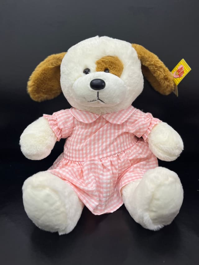 Собачка в платье 35 см Собачка в платье 35 см