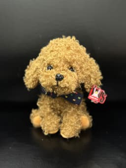 Собака пудель 22 см