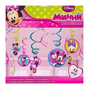 Спираль Disney Минни Маус 46-60см/12шт