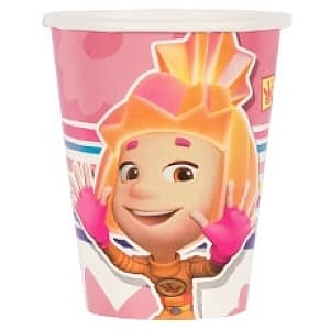 Стакан бум Фиксики Симка 270мл /8шт/ Стакан бум Фиксики Симка 270мл /8шт/