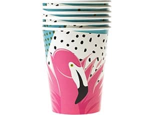 Стакан бум Фламинго 250мл 6шт