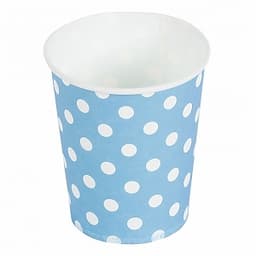 Стакан Голубые точки 180мл/6шт