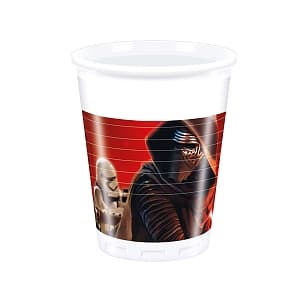 Стакан пластик Звездные войны/8шт/ 200мл Стакан пластик Звездные войны/8шт/ 200мл