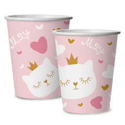Стаканы (250 мл) Котенок Принцесса, 6 шт.