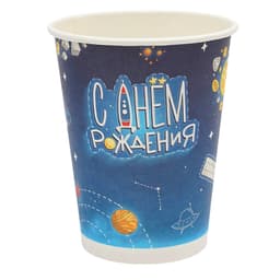 Стаканы 250 мл СДР Космос / набор 6 шт. /