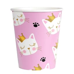 Стаканы 260 мл "Кошка Мэри" / набор 6 шт. /