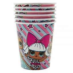 Стаканы бум. LOL 205мл /6шт
