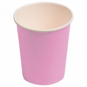 Стаканы бум розовый 180мл/ 6 ш