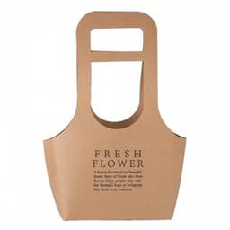 Сумочка для цветов Крафт Fresh Flower 22*10*40см