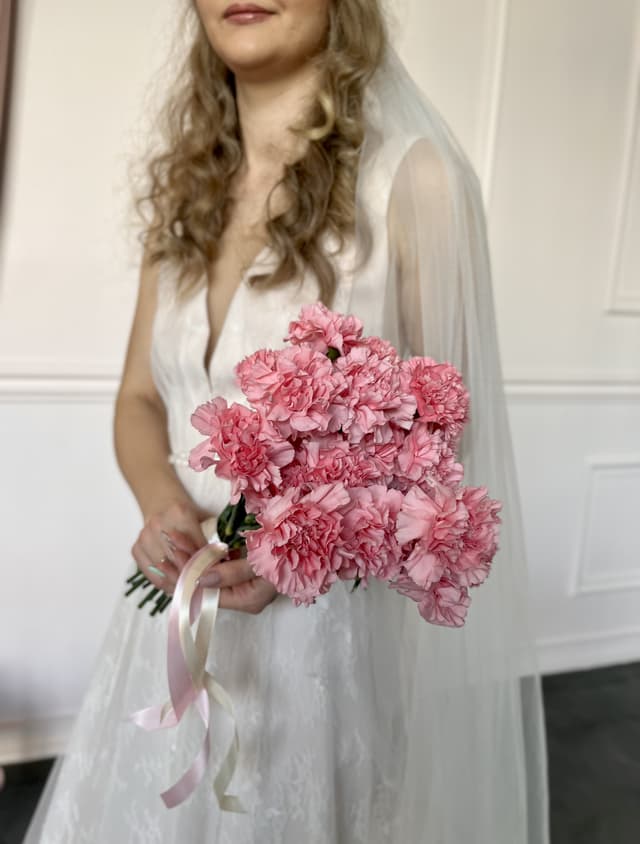 Букет невесты "Diantus Pink" Букет невесты "Diantus Pink"