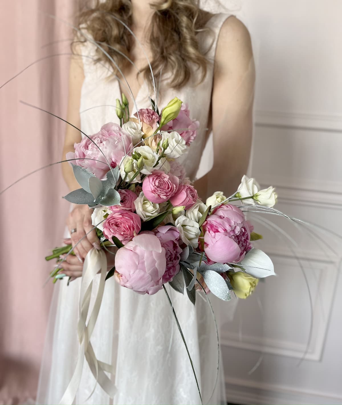 Свадебный букет "Lady Peony"