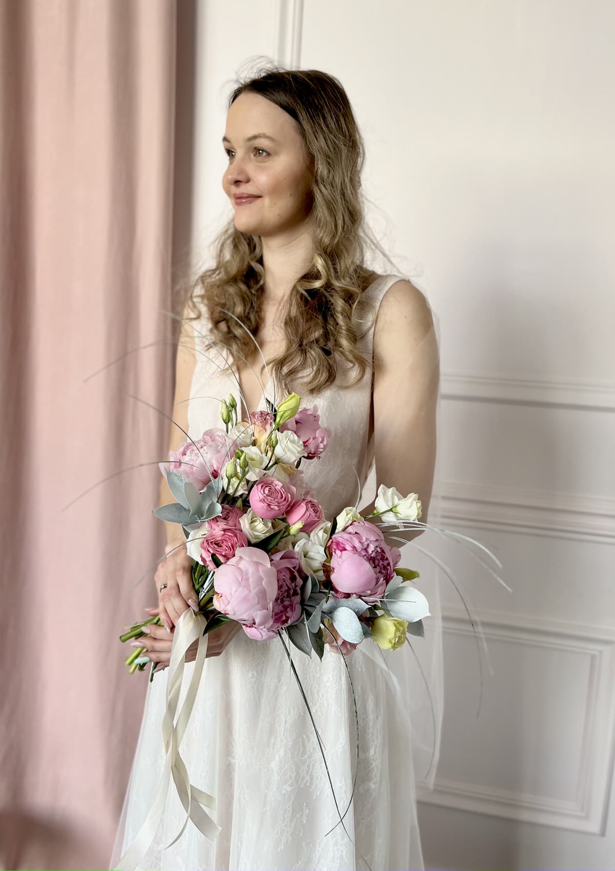 Свадебный букет "Lady Peony"