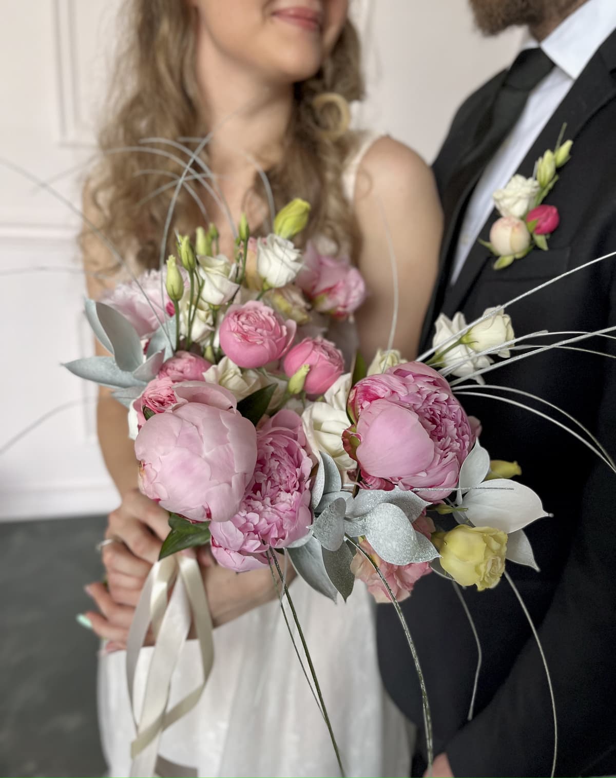 Свадебный букет "Lady Peony"