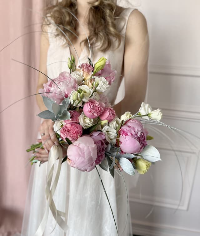 Свадебный букет "Lady Peony" Свадебный букет "Lady Peony"
