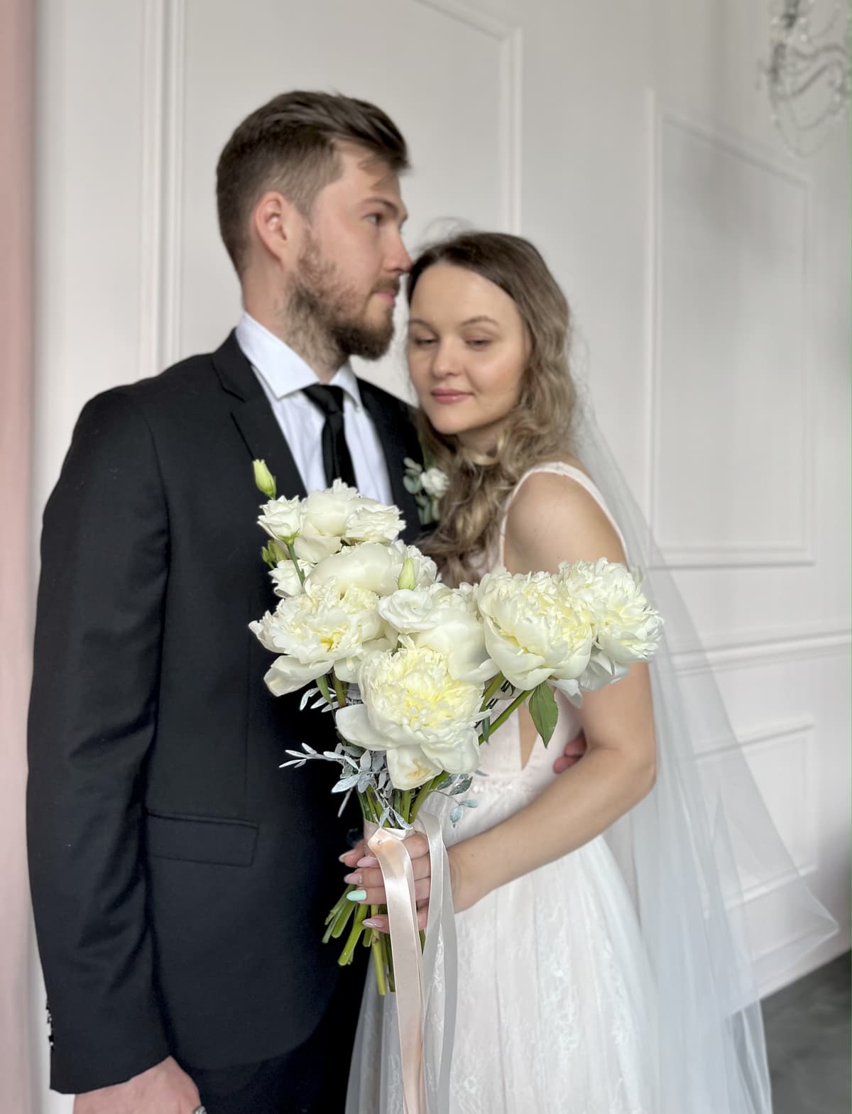 Свадебный букет "Mysterious"