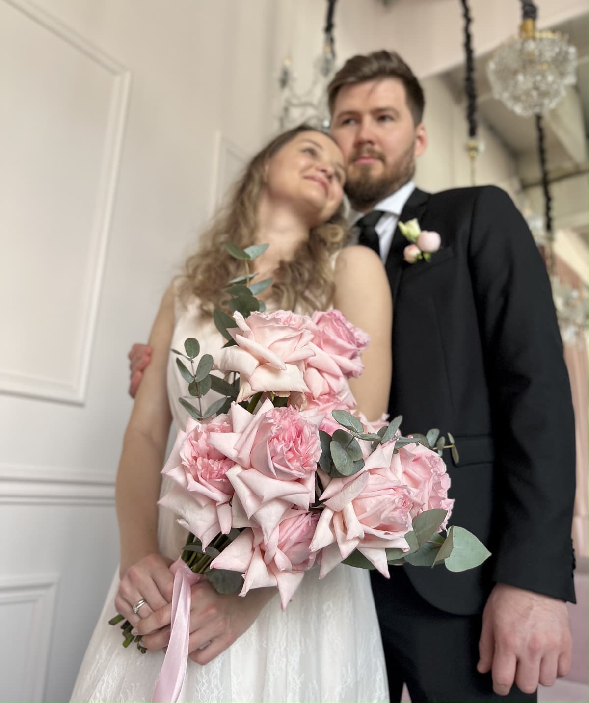 Свадебный букет "O'Hara Pink"