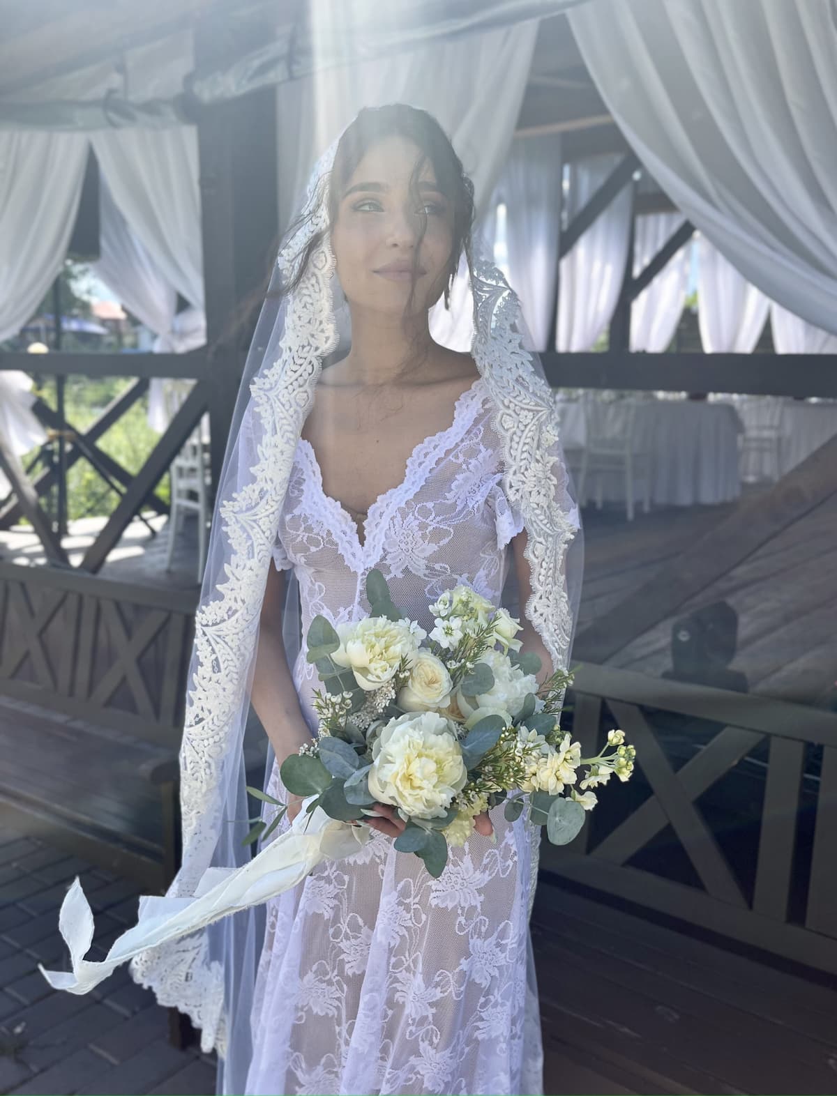 Свадебный букет «Vanila wedding»